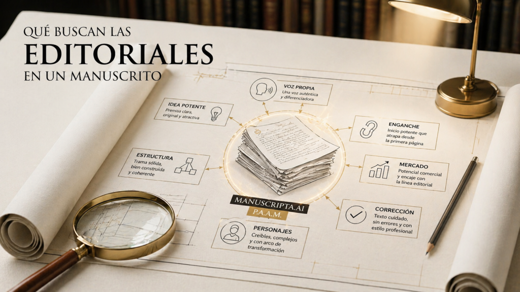 Qué buscan las editoriales en un manuscrito: los criterios reales que usan los editores