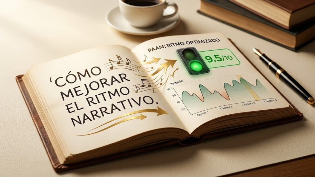 Cómo mejorar el ritmo narrativo de tu novela: Claves para no perder lectores.